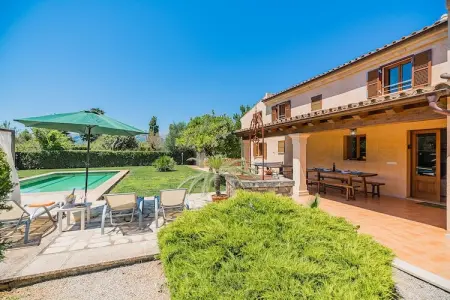 Villa Cuxach Nou à Pollença : piscine privée, 6 pers. : photo 24