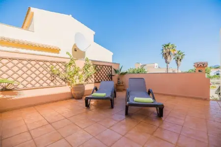 Chalet Sa Marina à Alcudia, piscine privée près de la plage : photo 8