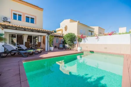 Chalet Sa Marina à Alcudia, piscine privée près de la plage : photo 11