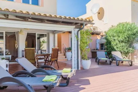 Chalet Sa Marina à Alcudia, piscine privée près de la plage : photo 28