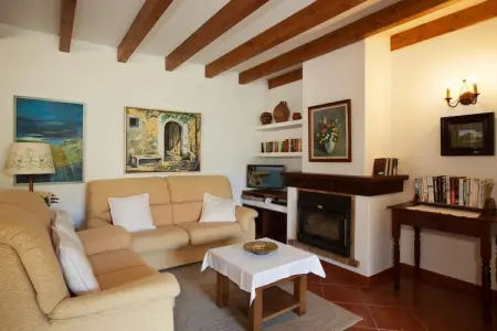 Villa en pierre avec piscine privée à Pollença : photo 3