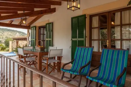 Villa en pierre avec piscine privée à Pollença : photo 6