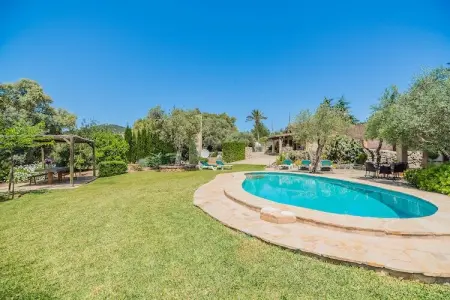 Maison en pierre avec piscine privée à Pollença : photo 3
