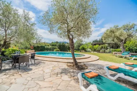 Maison en pierre avec piscine privée à Pollença : photo 4