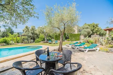 Maison en pierre avec piscine privée à Pollença : photo 19