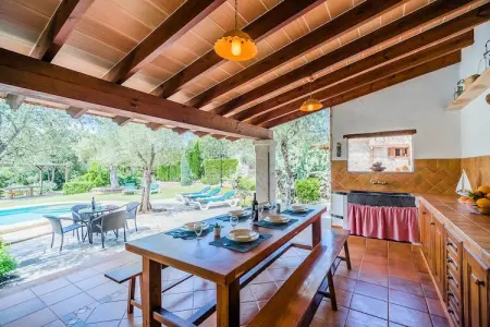 Maison en pierre avec piscine privée à Pollença : photo 24
