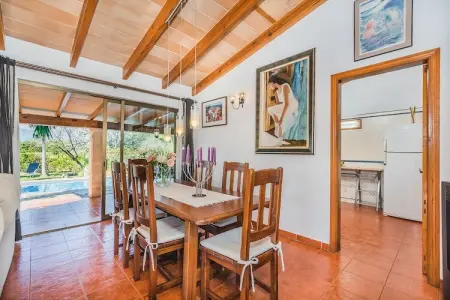 Villa Santuiri à Pollença : piscine, jardin et montagnes : photo 4