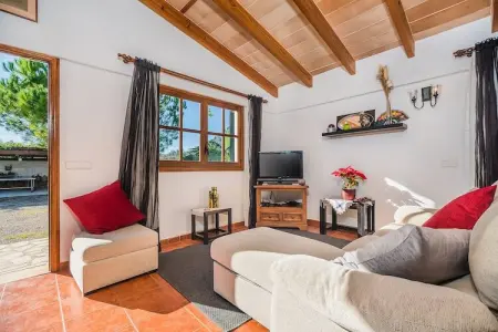 Villa Santuiri à Pollença : piscine, jardin et montagnes : photo 11