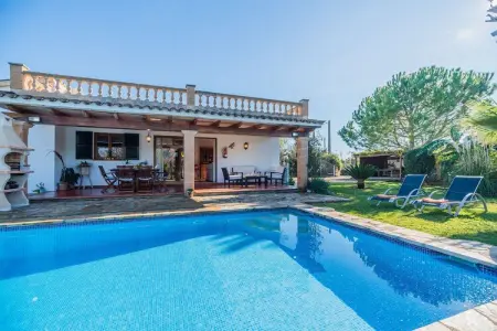 Villa Santuiri à Pollença : piscine, jardin et montagnes : photo 18
