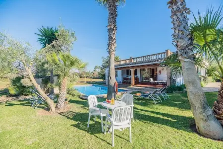 Villa Santuiri à Pollença : piscine, jardin et montagnes : photo 19