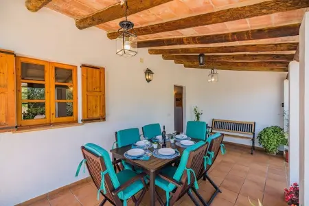 Can Ferragut, villa en pierre avec piscine privée à Pollensa : photo 7