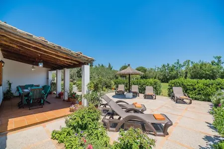 Can Ferragut, villa en pierre avec piscine privée à Pollensa : photo 8