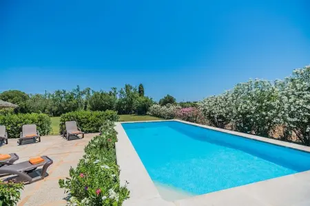 Can Ferragut, villa en pierre avec piscine privée à Pollensa : photo 15