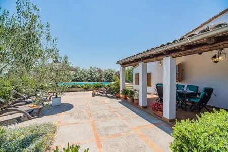 Can Ferragut, villa en pierre avec piscine privée à Pollensa : photo 21