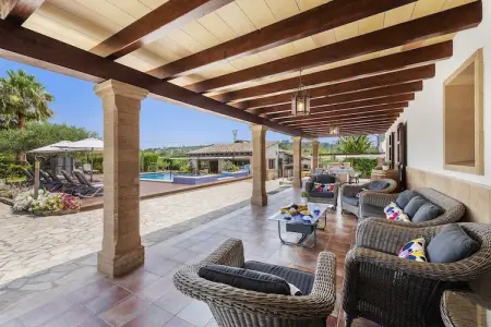Morell Vell, villa 10 personnes avec piscine débordement à Pollença : photo 7