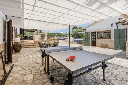 Morell Vell, villa 10 personnes avec piscine débordement à Pollença : photo 8