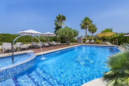 Morell Vell, villa 10 personnes avec piscine débordement à Pollença : photo 10
