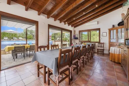 Morell Vell, villa 10 personnes avec piscine débordement à Pollença : photo 15