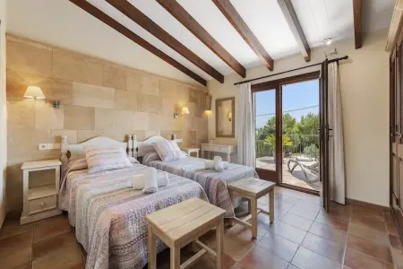 Morell Vell, villa 10 personnes avec piscine débordement à Pollença : photo 22