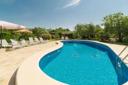Villa en pierre avec piscine privée à Pollensa : photo 11