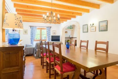 Villa en pierre avec piscine privée à Pollensa : photo 15