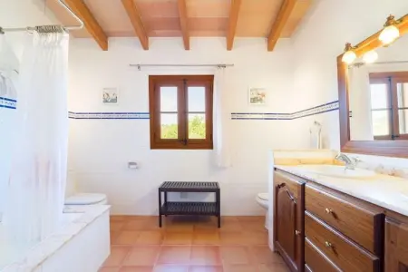 Villa en pierre avec piscine privée à Pollensa : photo 26