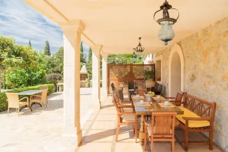 Villa en pierre avec piscine privée à Pollensa : photo 27