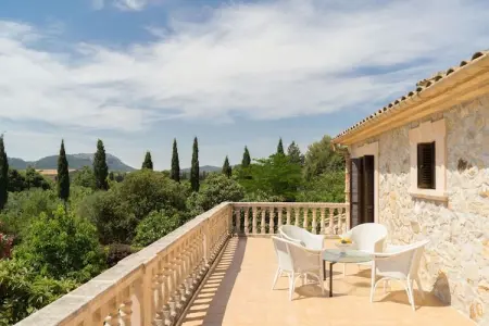 Villa en pierre avec piscine privée à Pollensa : photo 28
