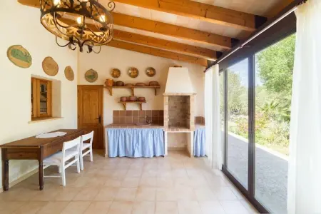 Villa en pierre avec piscine privée à Pollensa : photo 30