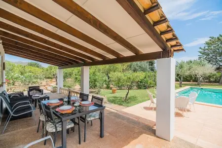 Can Taulada : maison de campagne avec piscine privée : photo 5