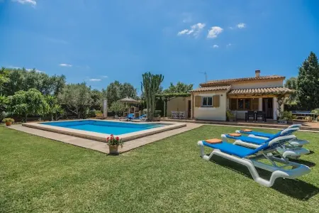 Villa Can Corretja - Piscine privée et jardins à Pollença : photo 1