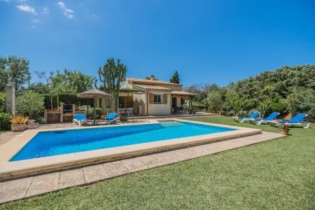 Villa Can Corretja - Piscine privée et jardins à Pollença : photo 7