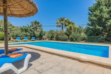 Villa Can Corretja - Piscine privée et jardins à Pollença : photo 8
