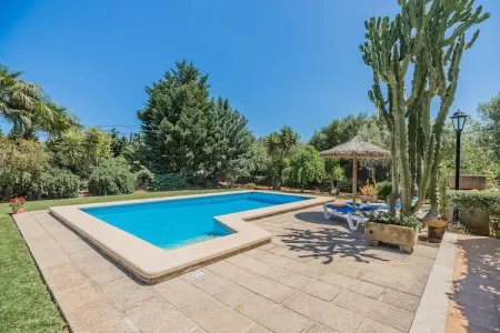 Villa Can Corretja - Piscine privée et jardins à Pollença : photo 10