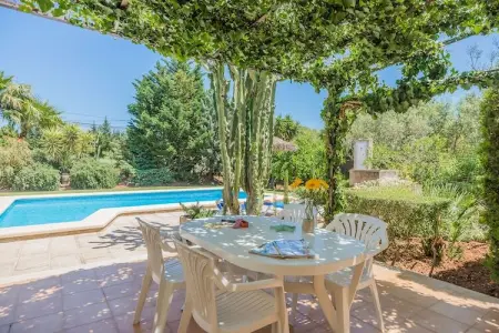 Villa Can Corretja - Piscine privée et jardins à Pollença : photo 20
