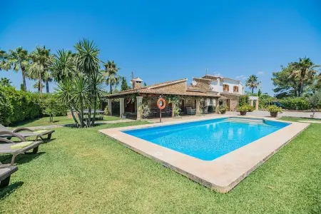 Villa Barretas : 4 chambres, piscine privée à Alcudia : photo 8