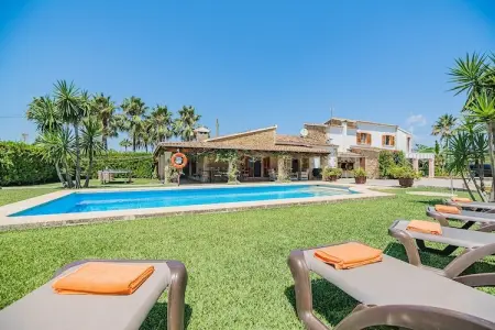 Villa Barretas : 4 chambres, piscine privée à Alcudia : photo 11