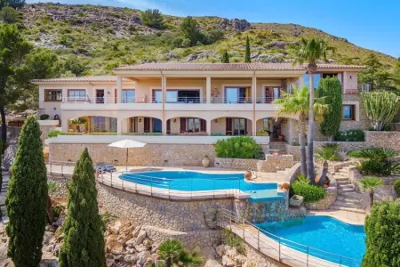 Villa EL VILA 133 : 600 m² avec 2 piscines à Pollença : photo 6
