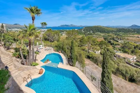 Villa EL VILA 133 : 600 m² avec 2 piscines à Pollença : photo 8