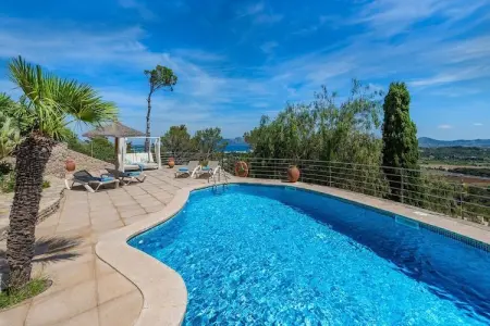 Villa EL VILA 133 : 600 m² avec 2 piscines à Pollença : photo 9