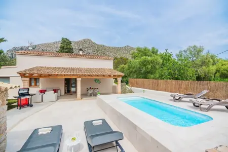 Villa Punxa Siquier : piscine privée à Pollença : photo 1