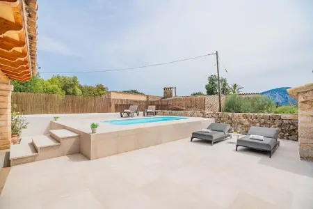 Villa Punxa Siquier : piscine privée à Pollença : photo 8
