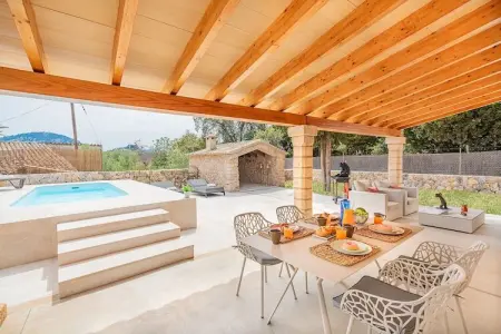 Villa Punxa Siquier : piscine privée à Pollença : photo 19