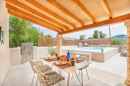 Villa Punxa Siquier : piscine privée à Pollença : photo 20