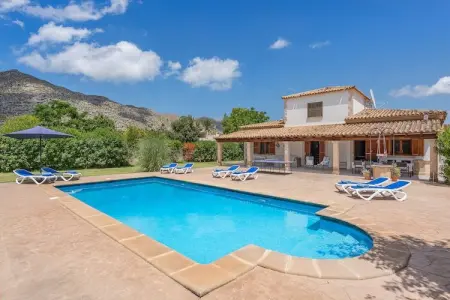 Villa Orquídea : 8 pers, piscine et jardin à Pollença : photo 7