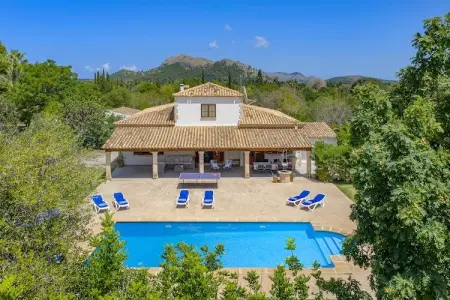 Villa Orquídea : 8 pers, piscine et jardin à Pollença : photo 9