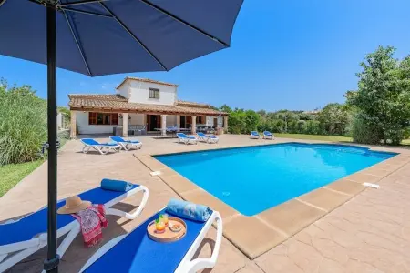 Villa Orquídea : 8 pers, piscine et jardin à Pollença : photo 13