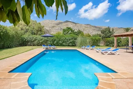 Villa Orquídea : 8 pers, piscine et jardin à Pollença : photo 14