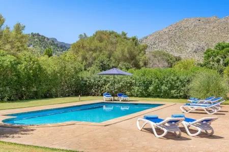 Villa Orquídea : 8 pers, piscine et jardin à Pollença : photo 15