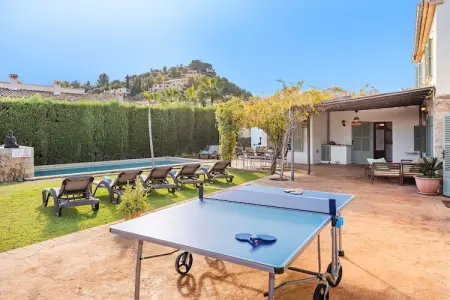Villa MARONJA à Pollença : piscine privée, 8 pers. : photo 6